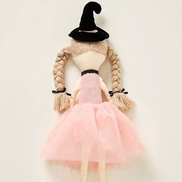NWT Anthropologie Mon Ami Pink Aggie Witch Halloween - Picture 2 of 3